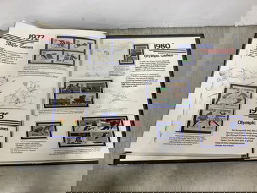The United States Olympic Mint Stamps Folio
