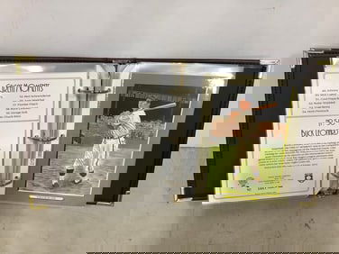 Various Great Moments Baseball Prints in Album