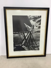 Framed Black and White Photographic Print(15.25inx18.25in)