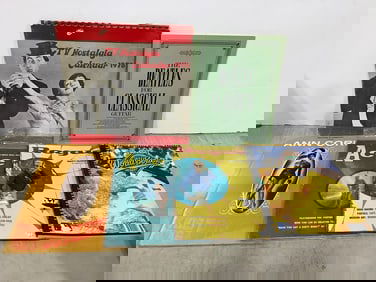 1978 TV Nostalgia calendar, 1996 World Series book, and more