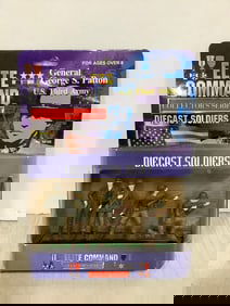 Elite Command diecast soldiers(General George S. Paxton-new in box)