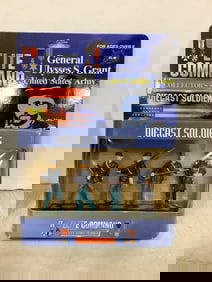 Elite Command diecast soldiers(General Ulysses S. Grant-new in box)