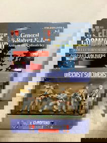 Elite Command diecast soldiers(General Robert E. Lee-new in box)