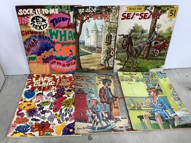 Vintage Sex to Sexty comics