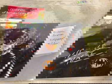 Michael Keaton autographed picture with COA