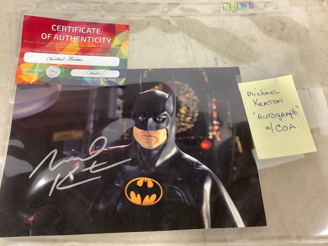 Michael Keaton autographed picture with COA (1 of 1)
