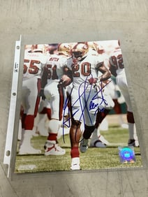 San Francisco 49ers Garrison Hearst autographed photographic print(8in.x10in.)