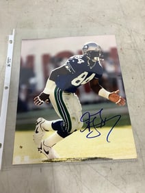 Joey Galloway Seattle Seahawks autographed photographic print(8in.x10in.)