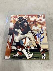 Rasham Salaam Chicago Bears autographed photographic print(8in.x10in.)
