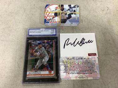 2019 Topps Pete Alonso ISA card and more