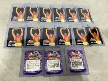 Hulk Hogan WCW collectible cards