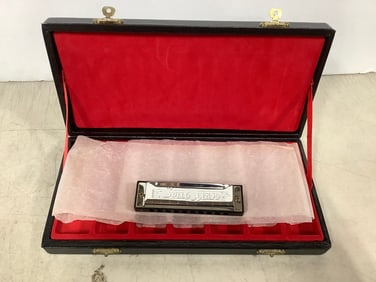 Soul Man harmonica with case