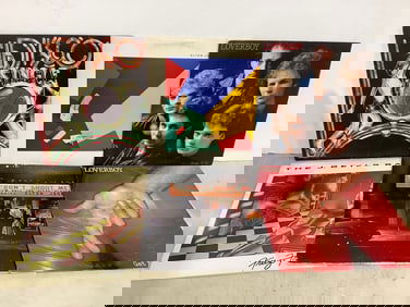 Vintage records(Elton John, Loverboy, and more)