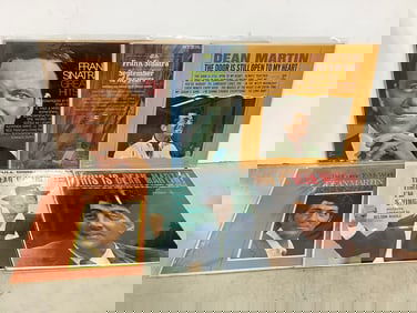 Vintage records(Frank Sinatra and Dean Martin)