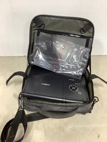 Insignia travel DVD player with case