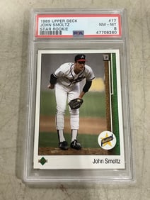 John Smoltz 1989 Upper Deck Trading Card