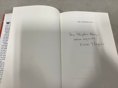 The Younger Son by Karl Shapiro *signed by author*