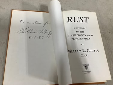 History of Clark County by William Griffin *signed by author*
