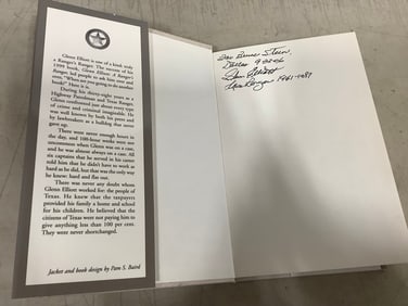 A Rangers Ranger by Glenn Elliot *signed by author*