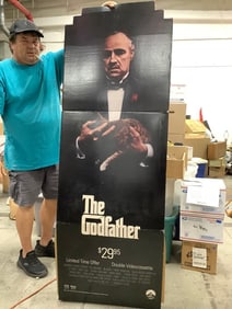Vintage Godfather Standup 6ft Tall