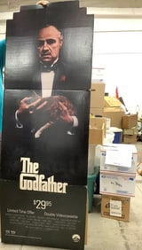 Vintage Godfather Standup 6ft Tall