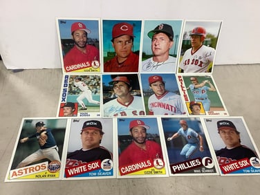 Various Topps Baseball Cards