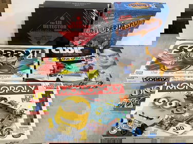 Various Board Games (Sorry, Monopoly, Clue, and more)