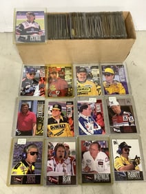 Vintage Nascar Racing Cards in Holders