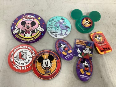Various Disney Pins *one with signature*