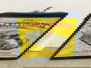 Vintage Matchbox Carrying Case