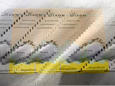 Eco Friendly Dixon Golf Balls