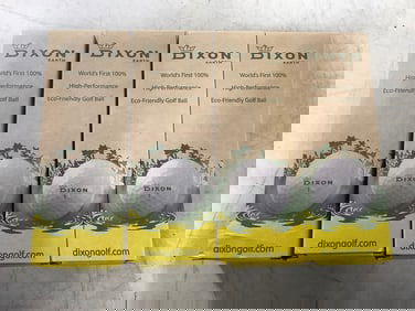 Eco Friendly Dixon Golf Balls
