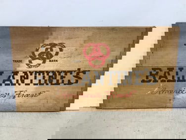 Ballantines Wooden Sign (10inx18.75in)