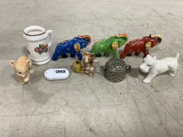 Ceramic Trinkets and more (Tallest - 2in)