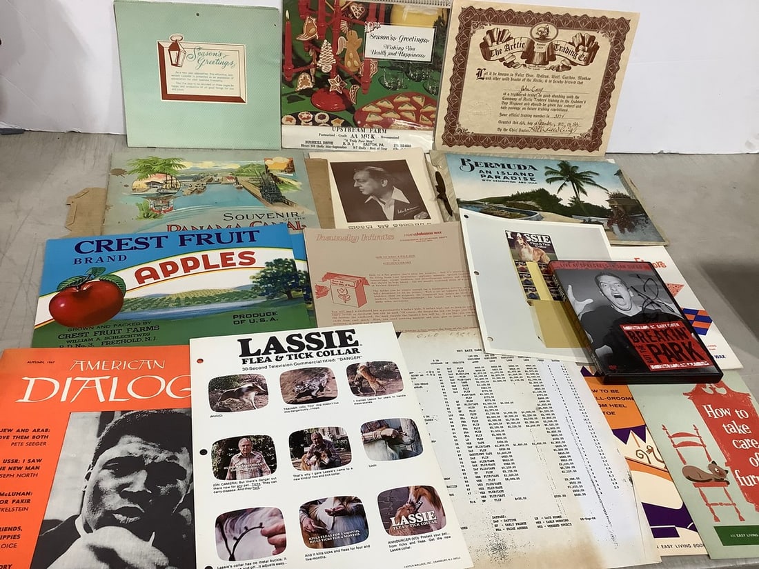 Various Advertisements, Postcards, and more (1 of 1)