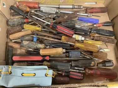 Various Screwdrivers, and more