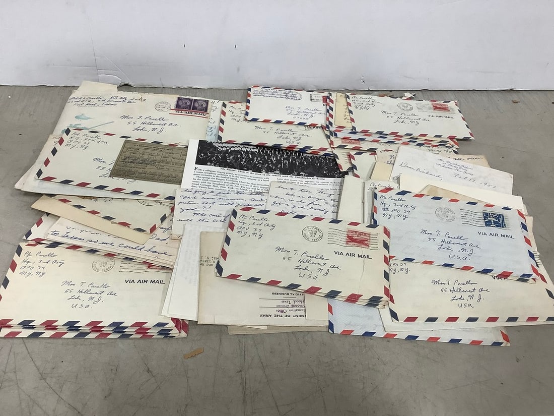 Vintage envelopes and letters: Vintage envelopes and letters