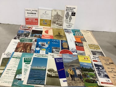 Travel brochures and more