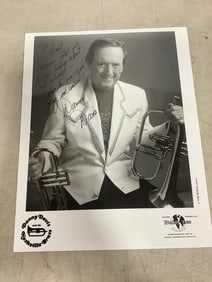 Danny Davis signed black and white print(8in.x10in.)