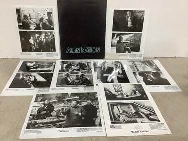 Alien Nation folder with movie prints(8in.x10in.)