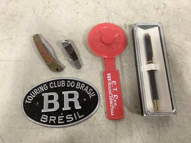 Pocket knives, pens, and more