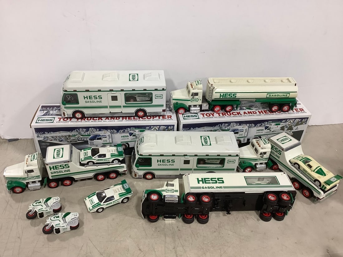 HESS Toy truck and helicopter sets and more (1 of 1)