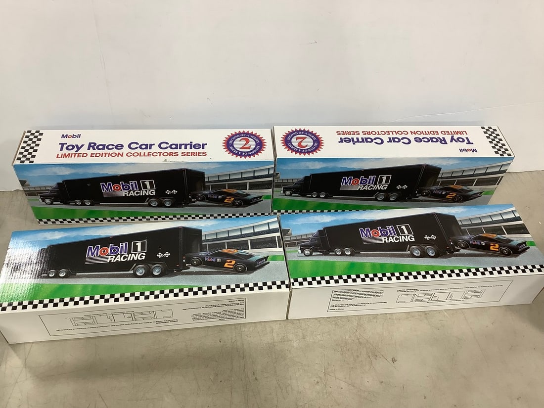Mobil Toy Race car carriers(new in box): Mobil Toy Race car carriers(new in box)