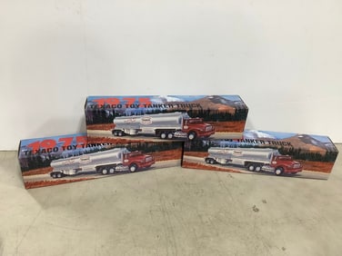 1975 Texaco Toy Tanker Trucks(new in box)