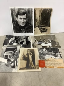 Don Gibson signed black and white photographic print(8in.x10in.) and other photographic prints