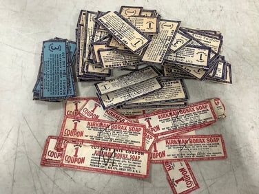 Vintage coupons