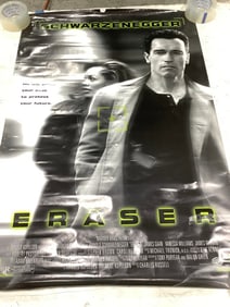 Eraser rated R movie poster(27in.x40in.)