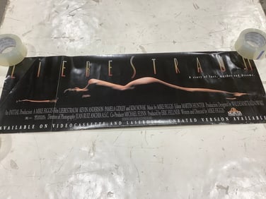 Liebestraum rated R movie poster(12in.x36in.)