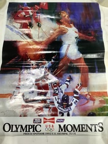 1992 Olympic Moments poster(15in.x20in.)