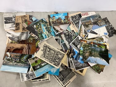 Various postcards